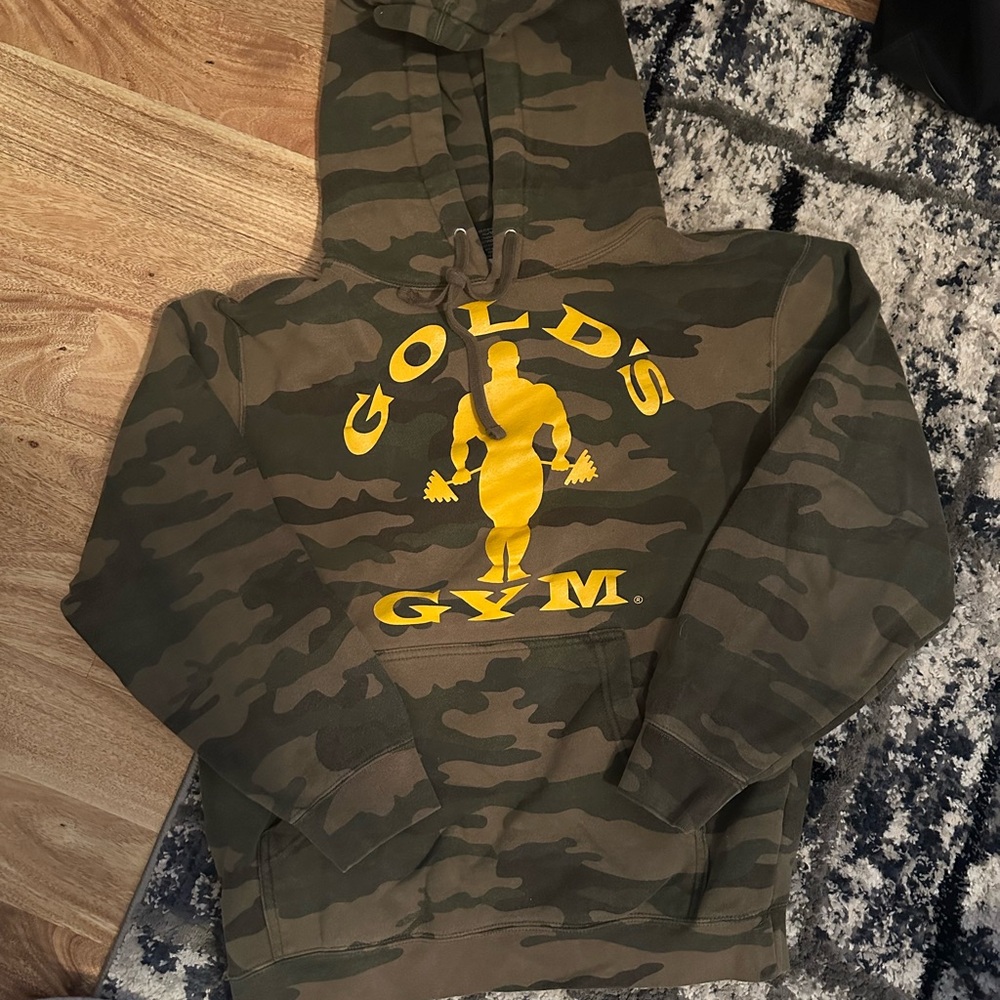 Golds Gym Camo Hoodie